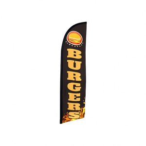 Banderas de Cuchillo Personalizadas Económicas, Banderas de Playa para Promociones, para Exteriores, para Inauguraciones de Negocios - Product Image 2