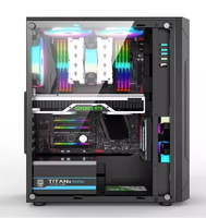 Boîtier pc personnalisé atx en aluminium, fabrication de boîtier pc Offre Spéciale, boîtier d'ordinateur de jeu, ordinateur de bureau