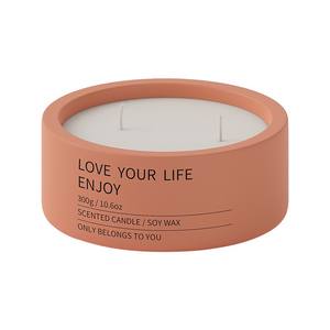 Tarros de cerámica de lujo para velas perfumadas, decoración moderna para el hogar, etiqueta personalizada, soporte para hacer velas de hormigón y porcelana, venta al por mayor - Product Image 4