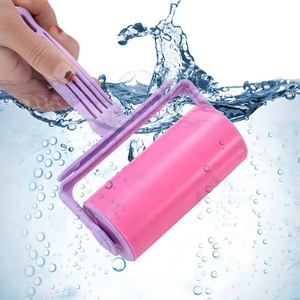 Vendita calda dei capelli personalizzati OEM rimuovere i vestiti in Silicone riutilizzabile <span class=keywords><strong>lavabile</strong></span> appiccicoso <span class=keywords><strong>rullo</strong></span> di lanugine - Product Image 5