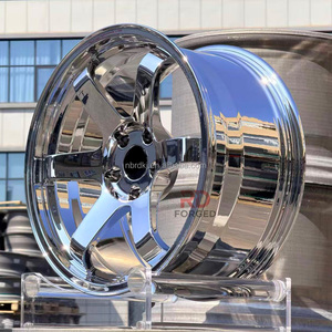 ล้ออัลลอยด์ฟอร์จ Chrome <span class=keywords><strong>TE37</strong></span> ขนาด 17 18 19 20 นิ้ว 5x120 5x112 5x114.3 สำหรับ BMW Mercedes Audi Porsche Subaru Mazda - Product Image 3