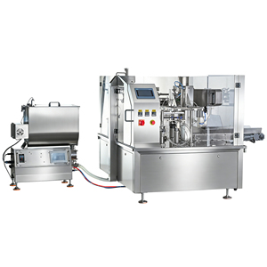 Machine d'emballage de sachets pré-fabriqués pour ketchup, sauce chili, confiture, miel, pâte, liquides, shampoing, détergent - Product Image 6