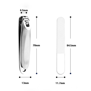 Bộ Dụng Cụ Cắt Móng Tay An Toàn Với Bộ Giũa Móng Tay Thủy Tinh - Product Image 2