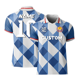 Kit Maglia da Calcio Personalizzata Traspirante Stile Retrò 2526 - Abbigliamento Sportivo - Product Image 1