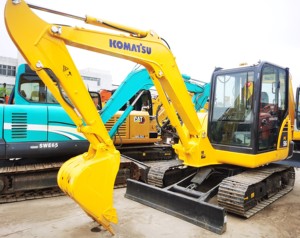 Prix réel ! Mini-excavatrice sur chenilles Komatsu PC56-7 PC56-8 d'occasion, 5 tonnes, Komatsu Digger, prix bas, vente - Product Image 6