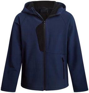 <span class=keywords><strong>Veste</strong></span> <span class=keywords><strong>softshell</strong></span> à capuche imperméable et coupe-vent pour garçons, pour une utilisation en extérieur en automne et au printemps - Product Image 1