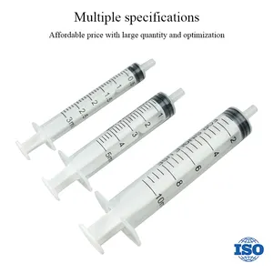 Hot Selling Industrial Syringe Hand Push Type Plastic Large Capacity Can Be Packaged Separately Dispensing Barrel Cylinder
