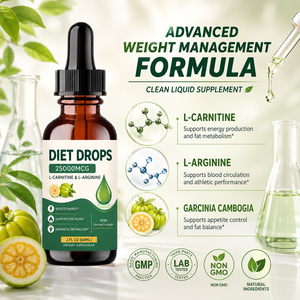 Gouttes Minceur Liquides Brûle-Graisse Coupe-Faim Formule Garcinia Cambogia pour le Métabolisme Fabricant Marque Blanche Vente en Gros - Product Image 4