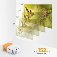 Dropshipping YG300 LED Mini Projecteur Support Full HD Supporté Portable Home Media Player Proyector