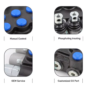 Válvula de Control Direccional Hidráulica Manual de 5 Vías P40-U78 |   Suministro Directo de Fábrica, Válvula Hidráulica Multivía Personalizable - Product Image 4