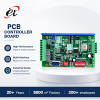 Carte PCBA de serrure intelligente, assemblage SMT, contrôle par empreinte digitale et mot de passe, assemblage de carte PCB, carte mère électronique de sécurité