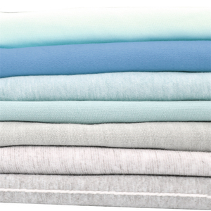 Sensation de main douce impression de tissu de bébé 100% tissu polaire de bambou organique OC Spandex bébé 240GSM - Product Image 1