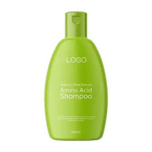 Champú de aminoácido para el cuidado del cabello, producto de limpieza de planta Natural con logotipo personalizado