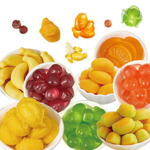 Venta caliente Etiqueta Privada mango pelable dulces a granel Peeling forma personalizada gelatina suave caramelo gomoso bombones - Product Image 1