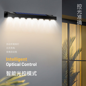 LED Illuminated <b>Sign</b> Rectangular Warm White <b>Light</b> Home Shop Wall Lighting Outdoor Solar Powered 5 Year Warranty - Product Image 2