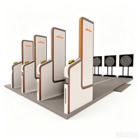 Simulateur de tir à l'arc interactif numérique pour jeux sportifs, machine de jeu d'amusement et de divertissement en salle pour parcs colorés