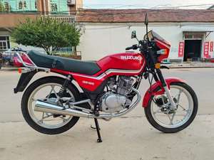 Moto <span class=keywords><strong>Suzuki</strong></span> King GS125CC HJ125K-A Originale Drilling Leopard pour Hommes, Moto de Route Importée de Chine Continentale, Noire - Product Image 2