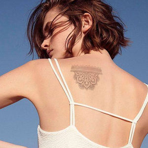 WENSHEN campioni gratuiti Full Hand Red hennè adesivi tatuaggio temporaneo <span class=keywords><strong>Henne</strong></span> Tatouage Marron hennè Tattoo Designs adesivi donna - Product Image 4