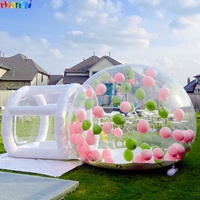 Enfants fête mariage publicité gonflables géant cristal clair dôme Transparent PVC gonflable bulle tente amusant maison ballons