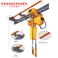Palans à chaîne électriques manuels de 1 tonne, 2 tonnes, 5 tonnes, 6 tonnes, 10 tonnes, 15 tonnes, 12 m, 380 V