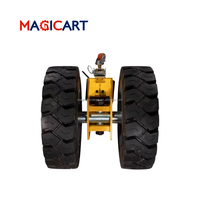 Roues pivotantes robustes pour conteneurs maritimes, capacité de 6000 kg à 20000 kg, pour conteneurs maritimes de 40 pieds