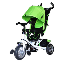 Tricycle pliable pour enfants WQL Manufacturers, poussette à deux sens, pour bébés de 1 à 4 ans, poussette en plastique pour bébé, assis ou couché