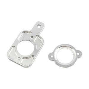 Soporte de montaje para posicionador Zuqing, dispositivo de fijación para motocicleta Sur Ron Dragon Light Bee, aleación de aluminio azul plateado - Product Image 4