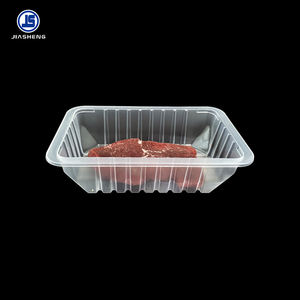 ถาดพลาสติกเนื้อปลาแซลมอนเนื้อแช่แข็งเนื้อพลาสติกบรรจุภัณฑ์แบบบลิสเตอร์ซูเปอร์มาร์เก็ต - Product Image 4