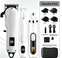 Tondeuse à poils pour animaux de compagnie USMILEPET, très vendue, en ABS, rechargeable, sans fil, pour les pattes des chiens et des chats, kit de toilettage