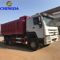 Camion benne lourd Howo 6x4 30t, neuf, transmission manuelle, moteur diesel Weichai, norme d'émission Euro 2, conduite à gauche