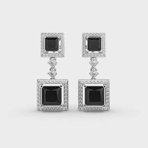 Stylish Round Brilliant Moissanite Stud <b>Earrings</b> Luxury 925 Sterling <b>Silver</b> Elegant Fine Jewelry for Women - Product Image 4