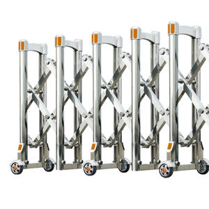 Barriere di Sicurezza Scorrevoli Retrattili in Acciaio Inossidabile, Robuste, per il Controllo della Folla e la Sicurezza Stradale nelle Scuole - Product Image 4