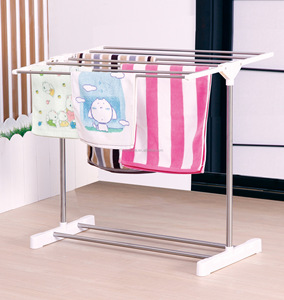 Porte-serviettes et son très grand, support pour vêtements pliables, à <span class=keywords><strong>3</strong></span> <span class=keywords><strong>niveaux</strong></span> - Product Image 5