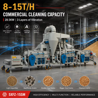 15 T/H Capacité Cacahuète Sésame Graine Tri Café Grain Double Gravité Table Cleaner