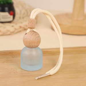 معطر هواء متجمد للسيارة بدلاية موزع القشة 10 زجاجات زجاجية للسيارة ، منظف وجه للسيارة ، غطاء مسمار قطرة العين - Product Image 6