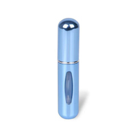 Botol Parfum Mini Isi Ulang 5ml 8ml 10ml 12ml, Botol Semprot Parfum Aluminium Ukuran Perjalanan, Parfum Isi Ulang Perjalanan