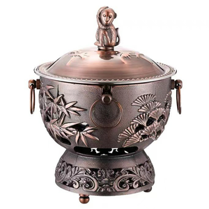 Antiker Alkohol ofen Kleiner Hot Pot Edelstahl/Single Hotpot Shabu - Product Image 3