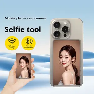 K13 Écran Magnétique Vlog <span class=keywords><strong>Selfie</strong></span> Moniteur Smartphone Téléphone Arrière Caméra Personnalisée pour <span class=keywords><strong>Selfie</strong></span> Vlog Live Stream pour <span class=keywords><strong>iphone</strong></span> et Android - Product Image 2