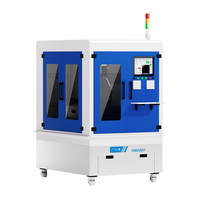 Machine de découpe au fil diamanté YIBO50T avec vis à billes rectifiée de précision, guide linéaire et découpe multi-angles pour le traitement du cristal de quartz