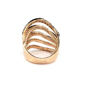 Bagues de cocktail en or rose 18 ct, bijoux pour femmes - Product Image 3
