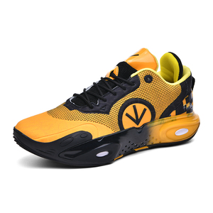 Zapatos de Baloncesto Deportivos para Hombre, Diseño Transpirable, Ligeros, Antideslizantes, con Cordones, a la Moda para Caminar - Product Image 5