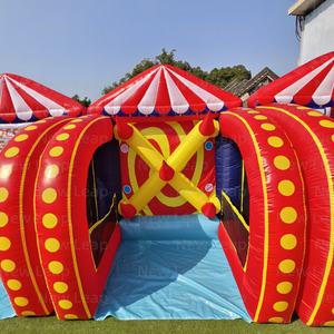 Yuedong Fun City 5 en 1 PVC Oxford inflable carnaval juegos cabina deporte al aire libre tienda modelo - Product Image 3