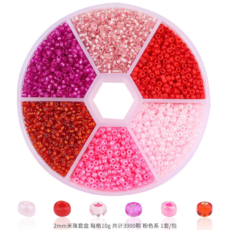 Rosa 2mm/3900 piezas por caja