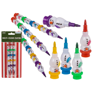 Crayon multicolore, 5 pièces, 13 cm, - Product Image 1