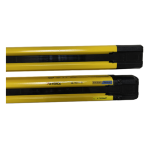 Safety Light Curtain GL-R47F Yellow Industrial Sensor Detector IP65/IP67 Protection 14mm Detection Capability GL-R47F <b>IP</b> - Product Image 3