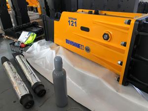 Soosan sb121 box type <b>rock</b> <b>hammer</b> MAIN BODY PRODUCT DIRECT FACTORY SUPPLY ONE YEAR WARRANTY STANDARD FEATURES INCLUSIVE - Product Image 2