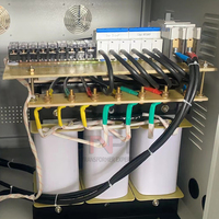 Transformateur sec triphasé 30 kVA prêt à l'installation avec armoire de protection