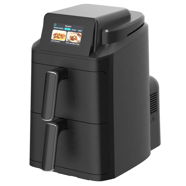 Popular High Quality Hot Sale Digital Dual Air Fryer Inteligentes Double Stack Air Fryer 8L Large Capacity Air Fryer Household