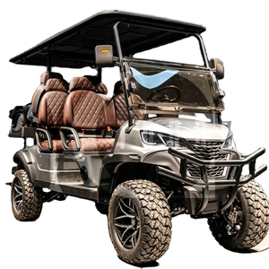 Voiturette de golf électrique Tongcai 6 places, modèle amélioré certifié CE pour la <span class=keywords><strong>patrouille</strong></span> des propriétés immobilières et des communautés fermées - Product Image 3