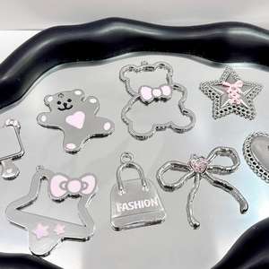 جديد حجم كبير كيتي سحر المعادن للخردة Kawaii الاكسسوارات سحر تزيين الأظافر - Product Image 5